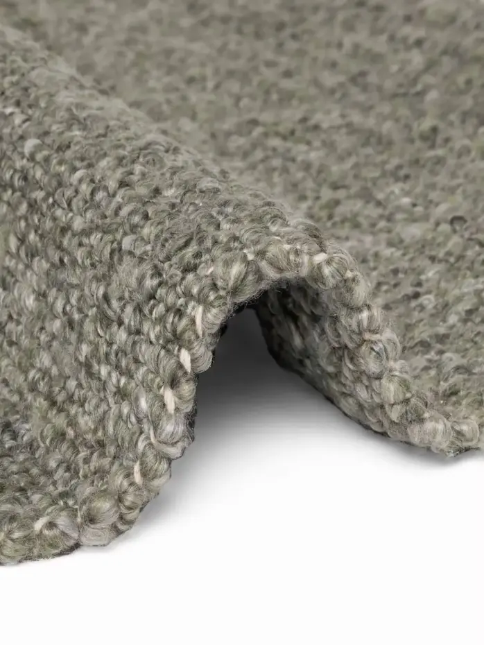 Laagpolig vloerkleed - Notting Hill Boucle Groen