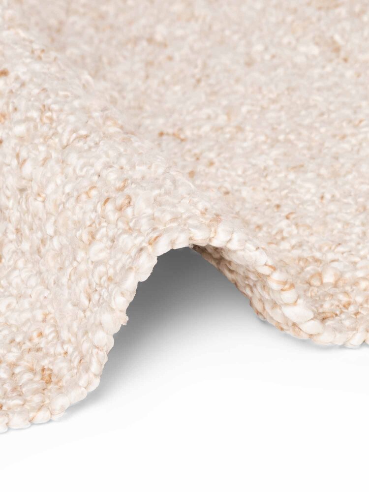 Laagpolig vloerkleed - Notting Hill Boucle Creme Beige