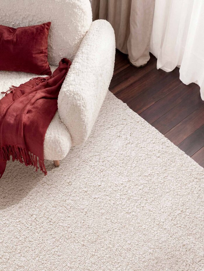 Laagpolig vloerkleed - Notting Hill Boucle Creme