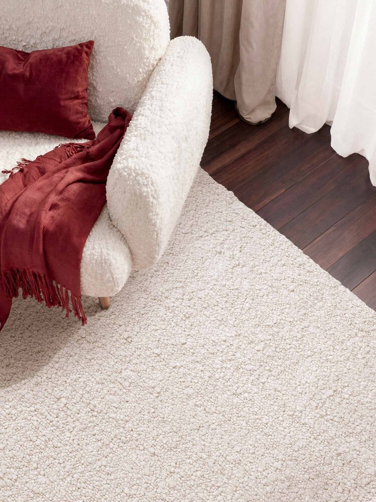 Laagpolig vloerkleed - Notting Hill Boucle Creme