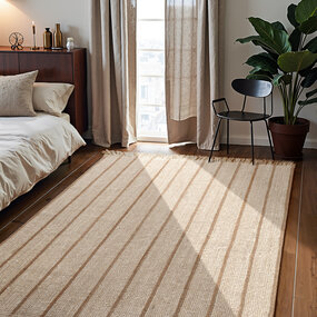 Elle Decoration Jute vloerkleed - Harvest Sierra Creme/Naturel