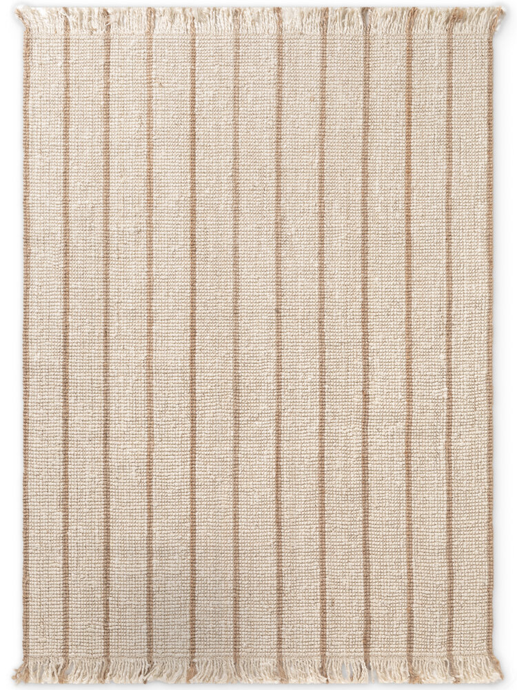 Jute vloerkleed - Harvest Sierra Creme/Naturel