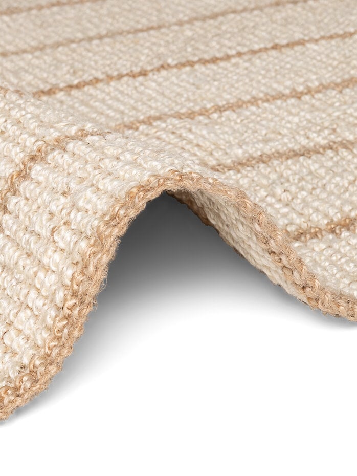 Jute vloerkleed - Harvest Sierra Creme/Naturel
