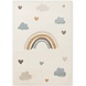 Kindervloerkleed - Adventures Skyla Creme/Kleurrijk Kindervloerkleed - Adventures Skyla Creme/Kleurrijk