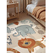 Kindervloerkleed - Adventures Savanna Creme/Kleurrijk Kindervloerkleed - Adventures Savanna Creme/Kleurrijk
