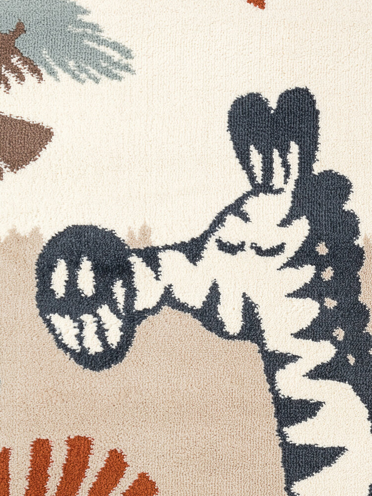 Kindervloerkleed - Adventures Savanna Creme/Kleurrijk Kindervloerkleed - Adventures Savanna Creme/Kleurrijk