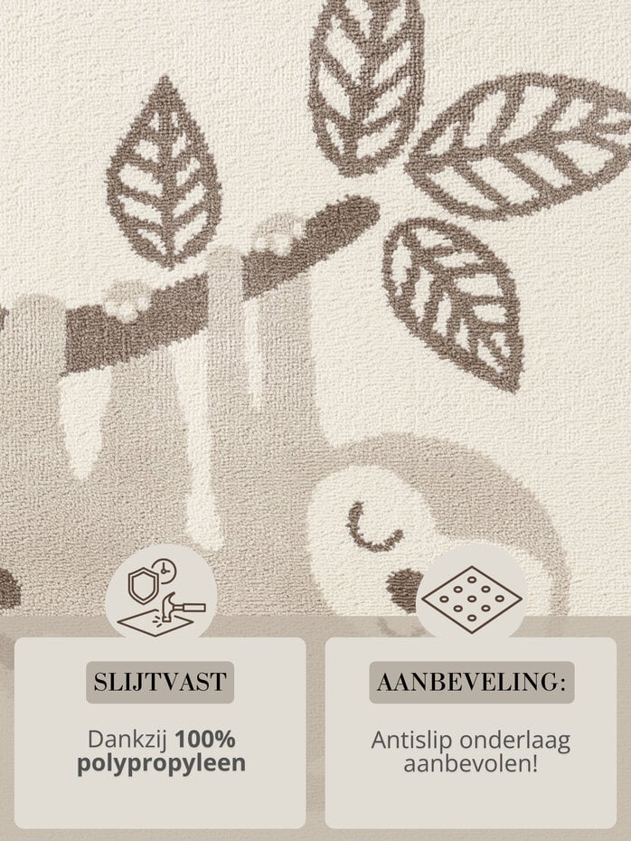 Kindervloerkleed - Adventures Relaxio Creme/Kleurrijk Kindervloerkleed - Adventures Relaxio Creme/Kleurrijk