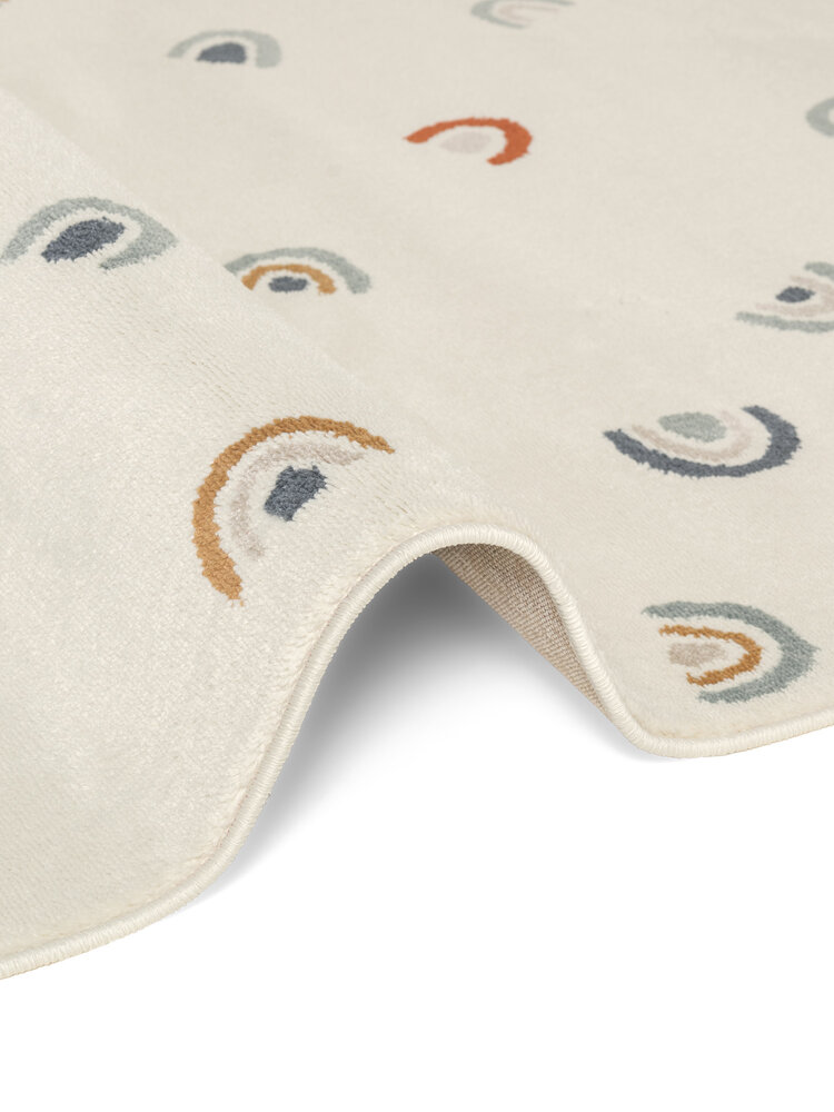 Kindervloerkleed - Adventures Ravi Creme/Kleurrijk Kindervloerkleed - Adventures Ravi Creme/Kleurrijk