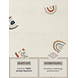Kindervloerkleed - Adventures Ravi Creme/Kleurrijk Kindervloerkleed - Adventures Ravi Creme/Kleurrijk