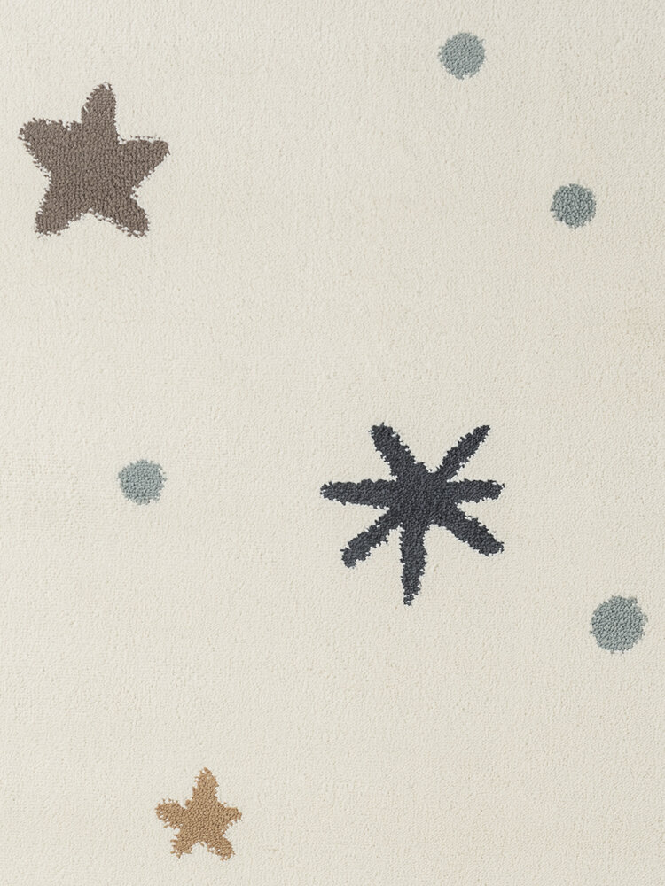 Kindervloerkleed - Adventures Moony Creme/Kleurrijk Kindervloerkleed - Adventures Moony Creme/Kleurrijk
