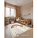 Kindervloerkleed - Adventures Luvy Creme/Kleurrijk Kindervloerkleed - Adventures Luvy Creme/Kleurrijk