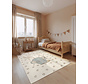 Kindervloerkleed - Adventures Little Ellie Creme/Kleurrijk
