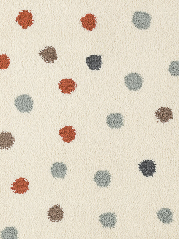 Kindervloerkleed - Adventures Konfetti Creme/Kleurrijk