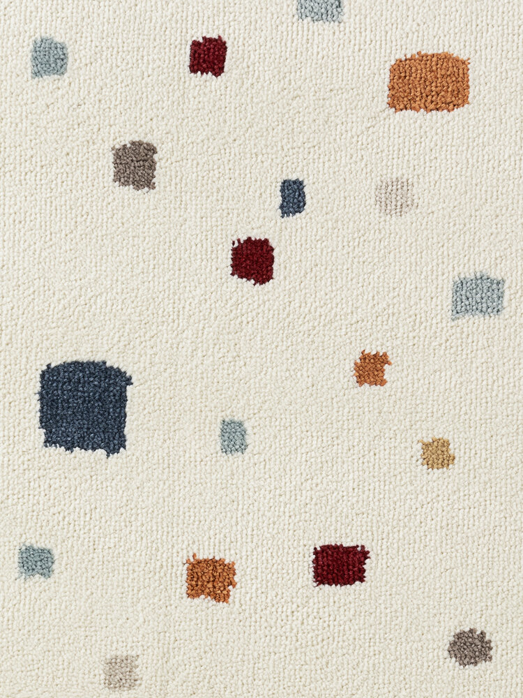 Kindervloerkleed - Adventures Funny Squares Creme/Kleurrijk Kindervloerkleed - Adventures Funny Squares Creme/Kleurrijk