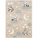 Kindervloerkleed - Adventures Dreamy Panda Beige/Kleurrijk Kindervloerkleed - Adventures Dreamy Panda Beige/Kleurrijk