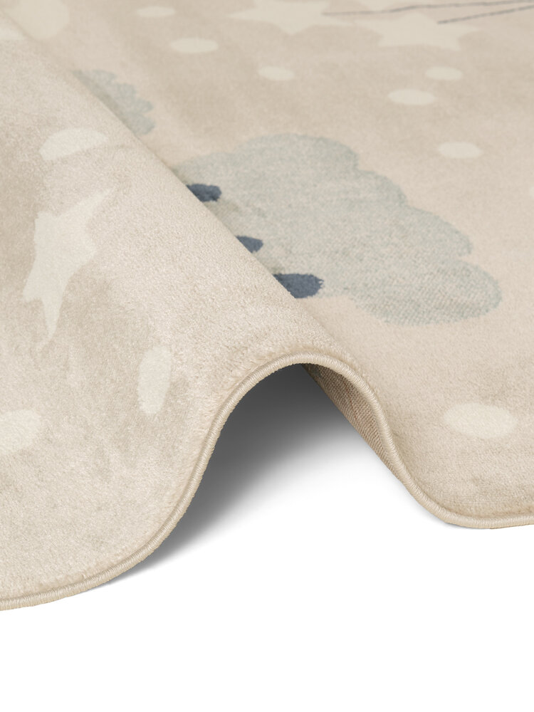 Kindervloerkleed - Adventures Dreamy Panda Beige/Kleurrijk Kindervloerkleed - Adventures Dreamy Panda Beige/Kleurrijk