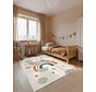 Kindervloerkleed - Adventures Dreamy Jumbo Creme/Kleurrijk