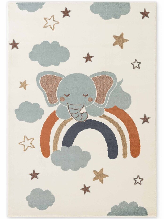 Kindervloerkleed - Adventures Dreamy Jumbo Creme/Kleurrijk Kindervloerkleed - Adventures Dreamy Jumbo Creme/Kleurrijk