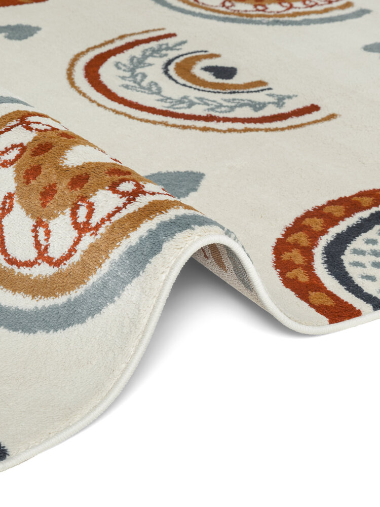 Kindervloerkleed - Adventures Bowie Creme/Kleurrijk Kindervloerkleed - Adventures Bowie Creme/Kleurrijk