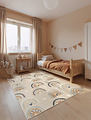 Kindervloerkleed - Adventures Bowie Beige/Kleurrijk