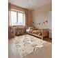 Kindervloerkleed - Adventures Bowie Beige/Kleurrijk
