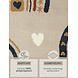 Kindervloerkleed - Adventures Bowie Beige/Kleurrijk Kindervloerkleed - Adventures Bowie Beige/Kleurrijk