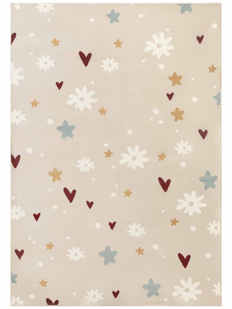 Kindervloerkleed - Adventures Amori Beige/Kleurrijk Kindervloerkleed - Adventures Amori Beige/Kleurrijk