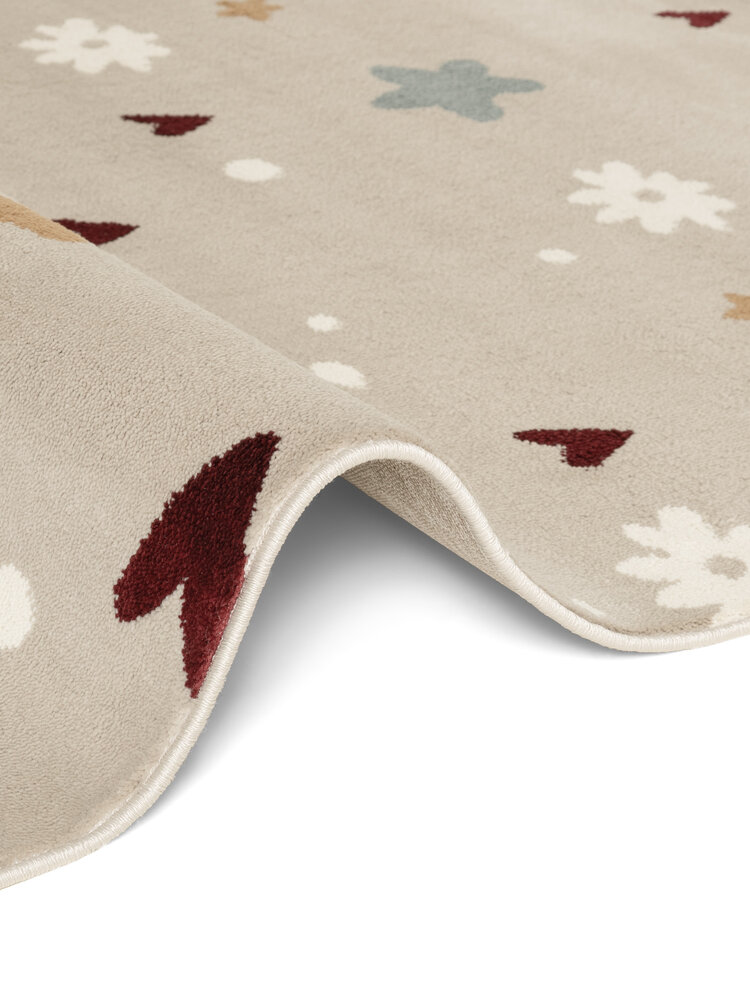 Kindervloerkleed - Adventures Amori Beige/Kleurrijk Kindervloerkleed - Adventures Amori Beige/Kleurrijk