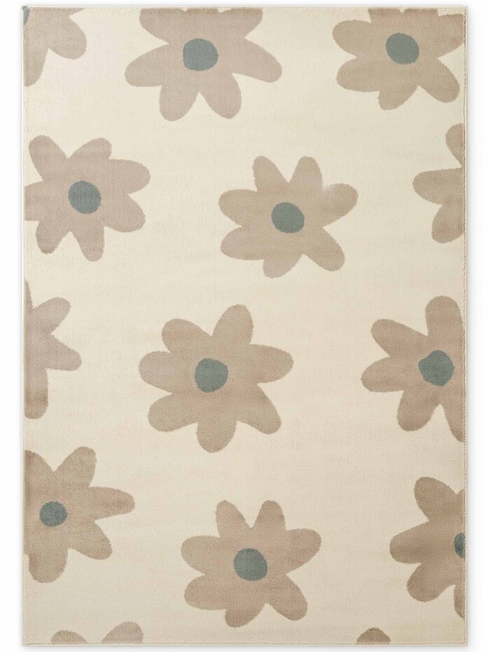 Kindervloerkleed - Adventures Bloomy Creme/Kleurrijk Kindervloerkleed - Adventures Bloomy Creme/Kleurrijk