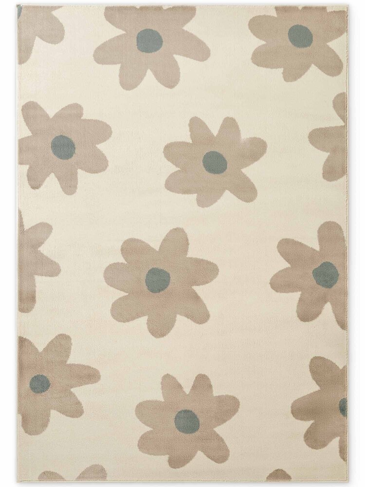Kindervloerkleed - Adventures Bloomy Creme/Kleurrijk Kindervloerkleed - Adventures Bloomy Creme/Kleurrijk