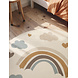 Rond kindervloerkleed - Adventures Skyla Creme/Kleurrijk Rond kindervloerkleed - Adventures Skyla Creme/Kleurrijk