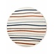 Rond kindervloerkleed - Adventures Linnea Creme/Kleurrijk Rond kindervloerkleed - Adventures Linnea Creme/Kleurrijk