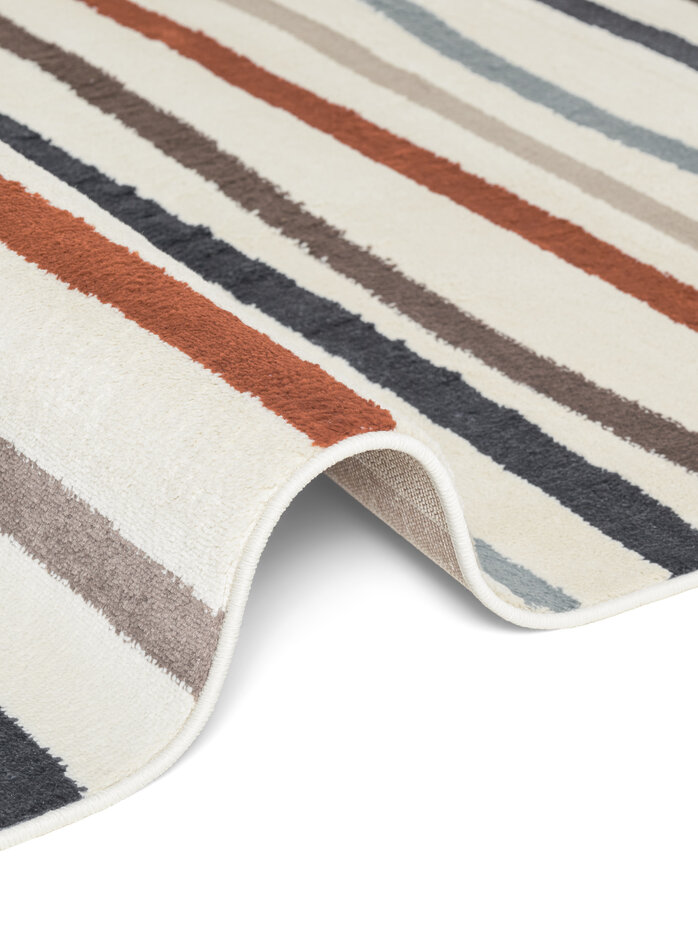 Rond kindervloerkleed - Adventures Linnea Creme/Kleurrijk Rond kindervloerkleed - Adventures Linnea Creme/Kleurrijk