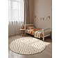 Rond kindervloerkleed - Adventures Konfetti Creme/Kleurrijk