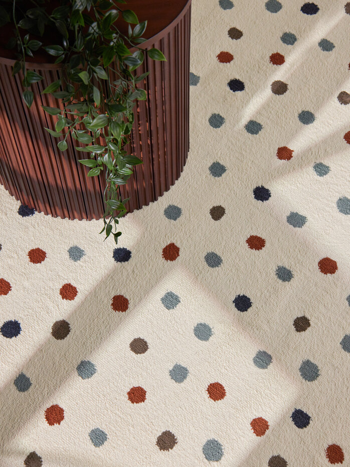 Rond kindervloerkleed - Adventures Konfetti Creme/Kleurrijk Rond kindervloerkleed - Adventures Konfetti Creme/Kleurrijk