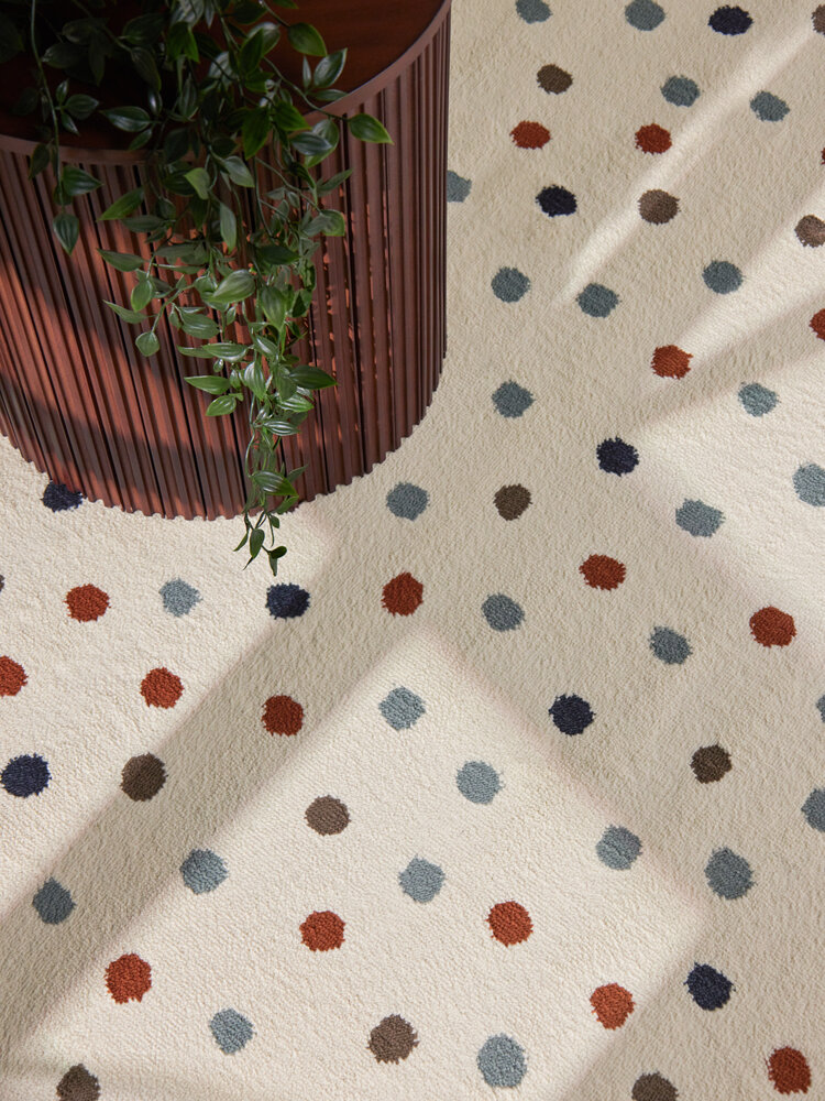 Rond kindervloerkleed - Adventures Konfetti Creme/Kleurrijk Rond kindervloerkleed - Adventures Konfetti Creme/Kleurrijk