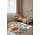Rond kindervloerkleed - Adventures Savanna Creme/Kleurrijk