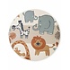 Rond kindervloerkleed - Adventures Savanna Creme/Kleurrijk Rond kindervloerkleed - Adventures Savanna Creme/Kleurrijk