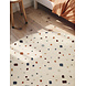 Rond kindervloerkleed - Adventures Funny Squares Creme/Kleurrijk Rond kindervloerkleed - Adventures Funny Squares Creme/Kleurrijk