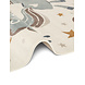 Rond kindervloerkleed - Adventures Eenhoorn Creme/Kleurrijk Rond kindervloerkleed - Adventures Eenhoorn Creme/Kleurrijk