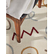 Rond kindervloerkleed - Adventures Fiete Creme/Kleurrijk Rond kindervloerkleed - Adventures Fiete Creme/Kleurrijk