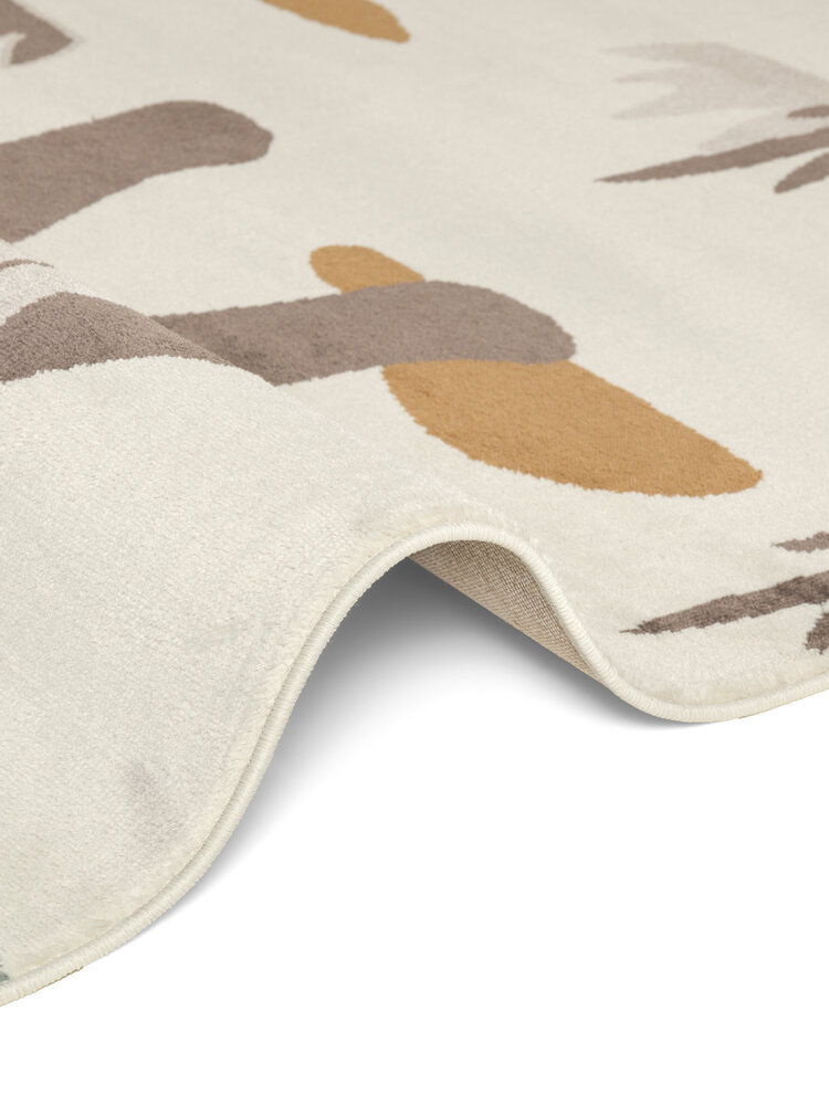 Rond kindervloerkleed - Adventures Dino Creme/Kleurrijk Rond kindervloerkleed - Adventures Dino Creme/Kleurrijk