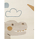 Rond kindervloerkleed - Adventures Dino Creme/Kleurrijk Rond kindervloerkleed - Adventures Dino Creme/Kleurrijk