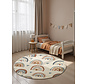 Rond kindervloerkleed - Adventures Bowie Creme/Kleurrijk