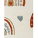 Rond kindervloerkleed - Adventures Bowie Creme/Kleurrijk Rond kindervloerkleed - Adventures Bowie Creme/Kleurrijk