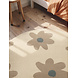 Rond kindervloerkleed - Adventures Bloomy Creme/Kleurrijk Rond kindervloerkleed - Adventures Bloomy Creme/Kleurrijk
