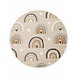 Rond kindervloerkleed - Adventures Bowie Beige/Kleurrijk Rond kindervloerkleed - Adventures Bowie Beige/Kleurrijk