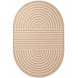 Ovaal buitenkleed - Haringey Naturel/Wit Ovaal buitenkleed - Haringey Naturel/Wit