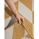 Buitenkleed - Haringey Terrick Okergeel/Wit
