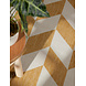 Buitenkleed - Haringey Terrick Okergeel/Wit